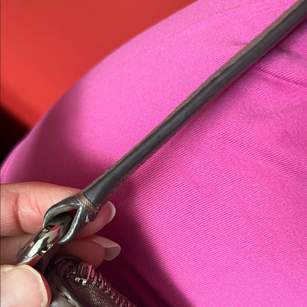 Kate Spade Taupe Leather Crossbody Bag - Picture 14 of 17